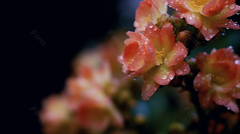 广告设计素材元素春天雨水水珠花朵特写,高清,摄影图,摄影图片,图片大全,摄影图免费下载